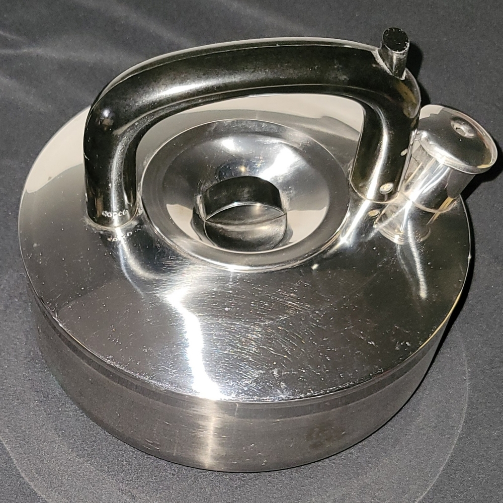 Vintage Copco whistling tea kettle